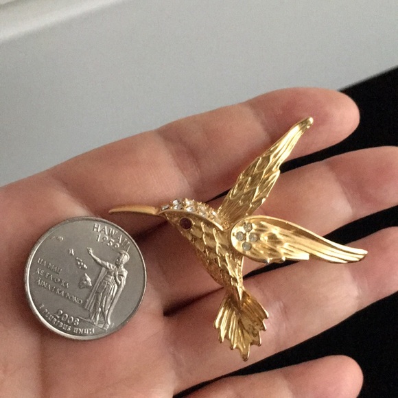 🖤Hummingbird💕brooch - Picture 6 of 7